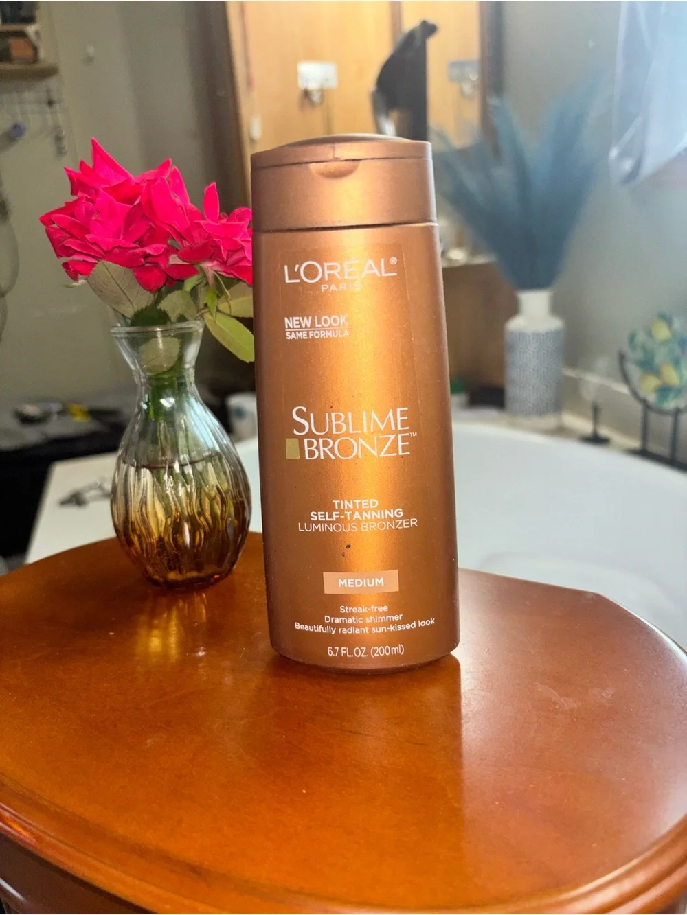 L'Oreal Sublime Bronze Tinted Self-Tanning Bronzer - Bronze, Gold